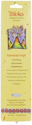 Triloka Herbal Incense Triloka - Original Herbal Incense Hawaiian High - 10 Stick(s)