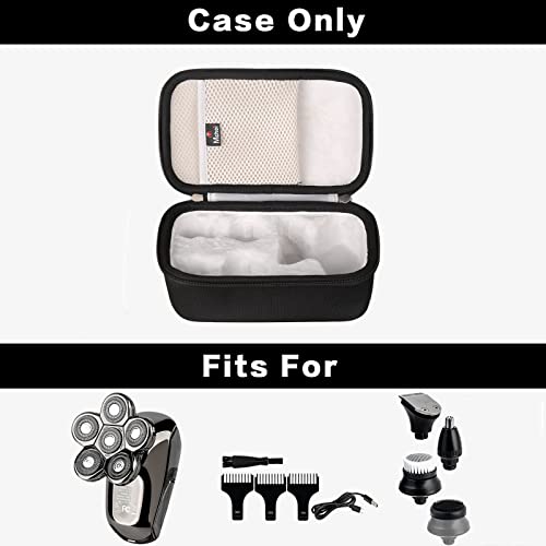 Mchoi M474 Hard Carrying Case Suitable For Aidallswellup Men’S 5-In-1 Electric Head Shaver, Travel Protective Carrying Storage Bag thumb #5