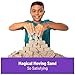 Kinetic Sand, Construction Site Folding Sandbox with 2lbs Play Sand & Toy Truck, Sensory Toys for Kids Ages 3 and up