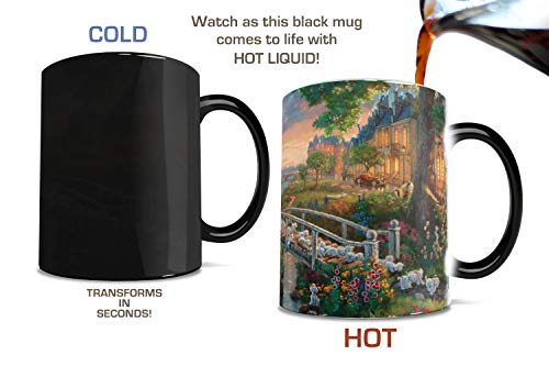 Morphing Mugs Disney - 101 Dalmatians - Thomas Kinkade - One 11 oz Color Changing Heat Sensitive Ceramic Mug – Image Revealed When HOT Liquid Is Added! by Morphing Mugs - Image 7