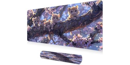 Tapis de souris XXL 900x500mm grand tapis gamer pour bureau