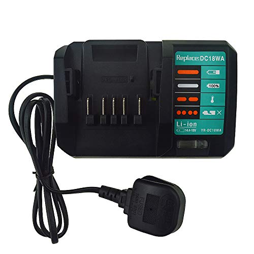 JANRI Cargador de litio de repuesto DC18WA de 14 V -18 V Cover