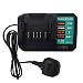 Produktbild JANRI -Lithium-Ladegerät DC18WA, 14 V -18 V, kompatibel mit Makita G-Serie BL1813G BL1811G DC18SG DC1851 BL1415G BL1815G BL1413G UH522D UM167D UR180D ML187 etc.