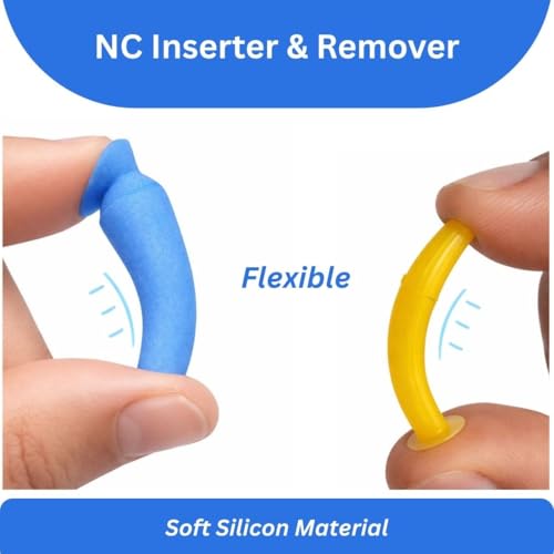 Image of Scleral Contact Lens Insertor & Remover, NC Plungers for RGP Hard & Scleral Lenses, ETO sterilised, Soft-Silicon Rubber