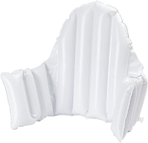 Inflatable Cushion Insert for IKEA Antilop High Chair, Cushion Insert Only, White, 28" L x 14"(Inflated)