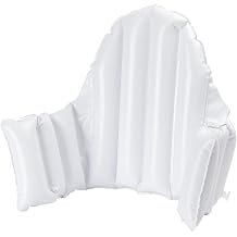 Inflatable Cushion Insert for IKEA Antilop High Chair, Cushion Insert Only, White, 28" L x 14"Inflated