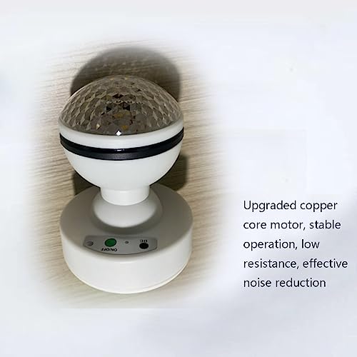 Ventilatore Da Soffitto Portatile Con Luci, Ventilatore Per Tenda Da Campeggio Con Telecomando E Pannello Solare, Pala Del Ventilatore Staccabile, Ventola Di Ricarica Usb - 4