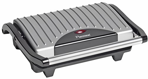 Bestron APG100S Griglia di contatto 700W Acciaio