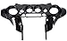 Mutazu 283900031 Vivid Black Harley Touring inner Fairing (WS-19)