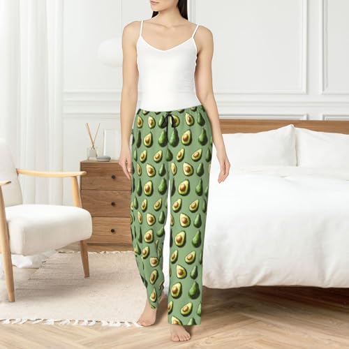 Pantalon de pyjama avocat pour femme ample et léger - 4