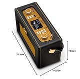 Roberts - Revival iStream 3L - Dab+/FM/Bluetooth/WiFi - Przenośne radio - Czarny