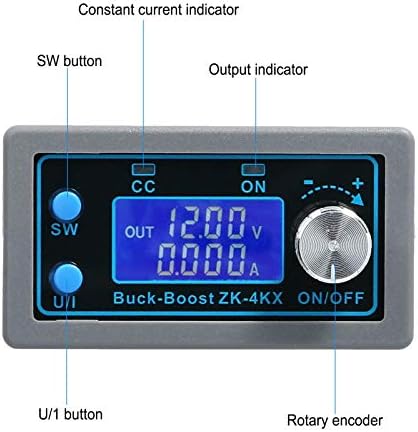 DC Buck Boost Power Supply Module Programmable Adjustable Automatic Step UP Down Voltage Converter LCD Display