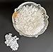 SweetGlob Old Fashioned White Rock Candy Crystals (Gems Rock Sugar Candy (Medium Crystal), 1 Pound)