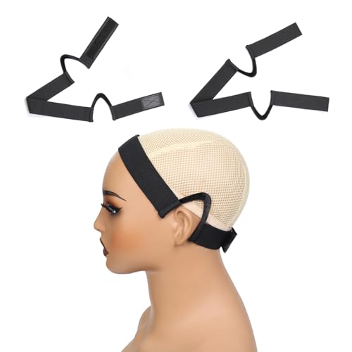 Wig Band for Lace Front | No Slip Black Ear Curve