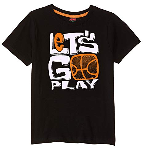 Image of Real Basics Boy's Regular Tshirt(Pack of 3)
