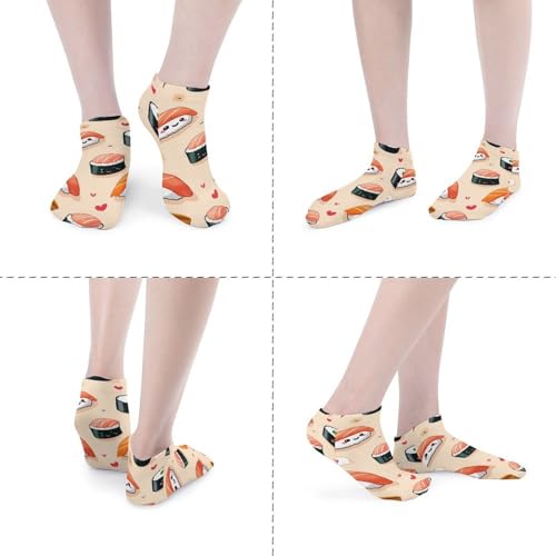 Low Cut Ankle Short Athletic Running Socks 5 Pairs No Show Soft Socks for Women4