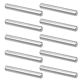 ダウエルピン ノックピン 304ステンレス ダボ 棚ダボ 棚受ダボ 差し込みタイプ ストレート シェルフサポートピン 棚受け用 金属製 シルバー 10個入 (M5*30mm)