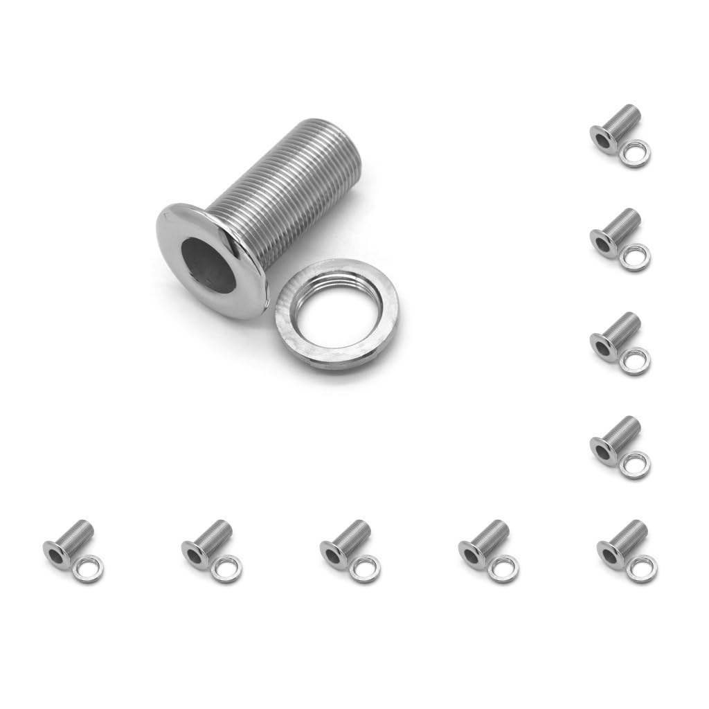Raccordo idraulico di scarico tubo di sfiato in acciaio inossidabile antiruggine pregevole fattura pratica installazione hardware yacht 3/8 pollici, 3/8 pollici