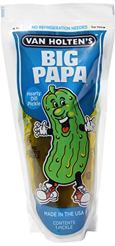 Van Holten's Pickles - Big Papa Pickle-In-A-Pouch - 12 Pack #TOP1