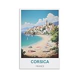 peinture corse paysage Facile à utiliser : Placez d'abord le diamant dans un plateau, puis insérez-le délicatement avec l'outil, appliquez la colle sur le stylo, puis prenez le diamant et fixez-le sur le numéro correspondant sur la toile.