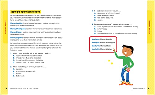 Investing for Kids Activity Book: 65 Activities about Saving, Investing, and Growing Your Money