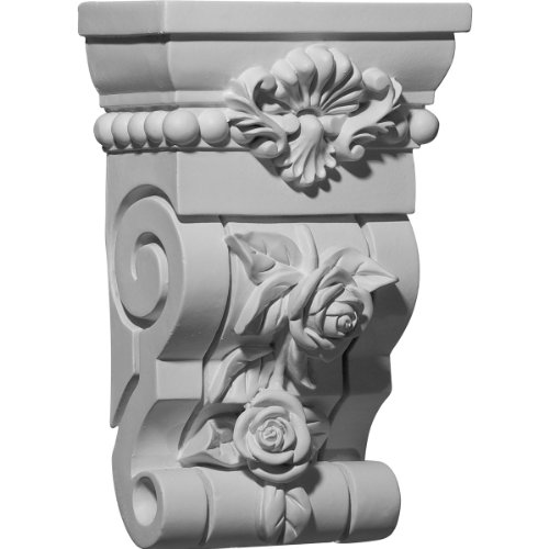 Corbeau en bois de rose Ekena Millwork pour décoration intérieure élégante