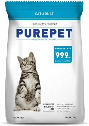 See full amazon price history chart for Purepet Ocean Fish Dry Cat Food For All Life Stages (7 kg x Pack of 2) Purepet Ocean Fish Dry Cat Food For All Life Stages (7 kg x Pack of 2) (B09D43K38Z) Amazon Price History, Amazon Price Tracker