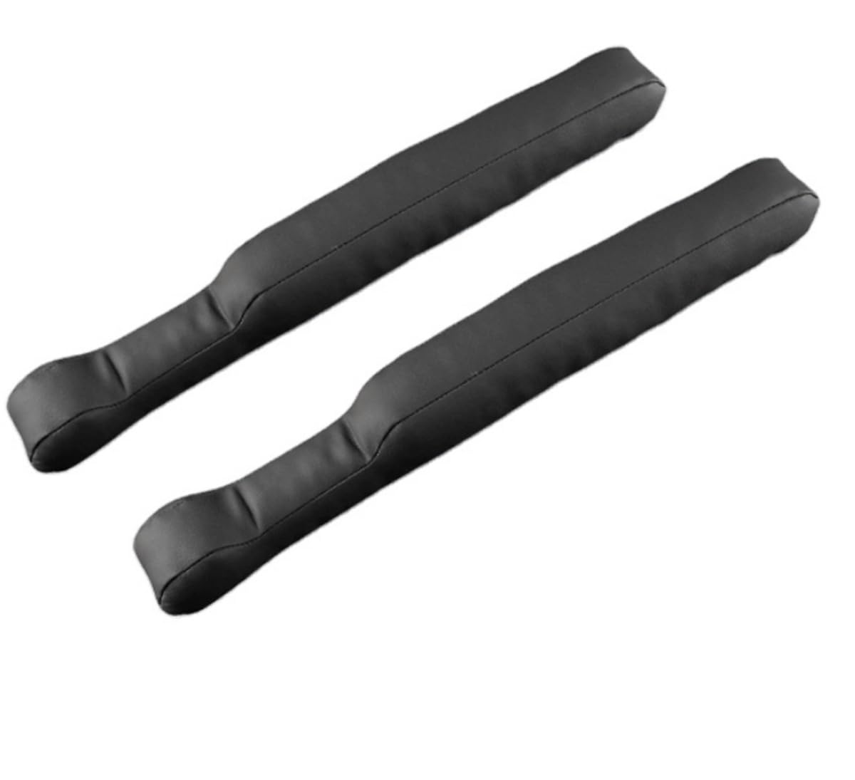 LCDXBYTFTCar Seat Gap Filler Universal for Car SUV Truck Fit Organizer Fill The Gap Between Seat and Console Stop Things from Dropping Car Gap Plug (Black)