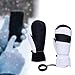 Zxpjkyu Ski Gloves 1 Pair Snow Mittens Keep Warm Snow Gloves Adults Snow Mitts for Running Outdoor Skiing Winter Sports Skating, Total Length 25.5cm
