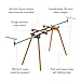 BORA Universal Miter Saw Stand with Quick Release Tool Mounting System- Portable Miter Saw Stand 500 Lbs Max Weight Load - 34-inch Height with Outrigger Arms Up to 114 Inches - PM-4000, Orange