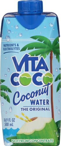 Image of Vita Coco Pure Coconut Water, 16.9 Fl Oz (Pack of 3)