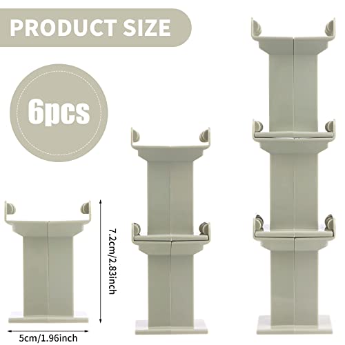 image for Ioffersuper 6 Pcs Train Bridge Pier Track Railway Accessories Multi Le