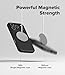 Ringke Onyx for iPhone 17 Pro Max Case, [Compatible with MagSafe] Oil & Dirt Resistant, Individual Lens Covers for Cameras, Non-Slip Enhanced Grip Lightweight Cover - Magnetic Black