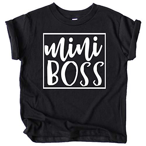 Olive Loves Apple Boss Lady and Mini Boss Mommy and Me Matching Shirts and Bodysuits for Mommy and Me Outfits