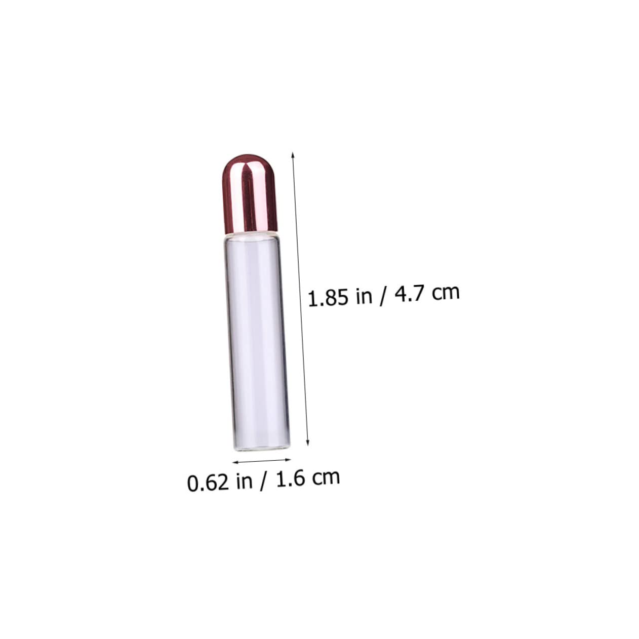 Flacon Vaporisateur En Verre 15 Ml Avec Bouchon Étanche - Pour Parfum, Huiles Essentielles, Eau De Cologne - Rechargeable Et Portable Pour Voyage