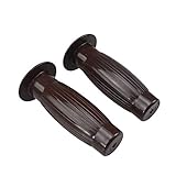  Manopole Manubrio Moto 7/8 Brown Moto d\'Epoca Presa di Manubrio