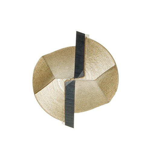 Uxcell 90 Degree V-Groove Router Bit 3/4" Dia With 1/2" Shank, Carbide Tipped V Grooving Bit (Beige) #TOP1