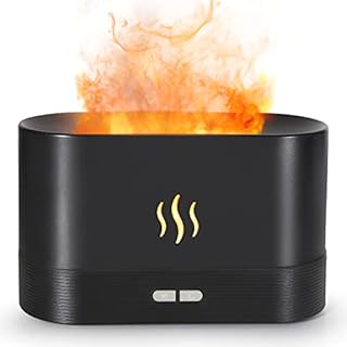 Depulat Flame Air Diffuser,Humidifier,Portable-Noiseless Aroma Diffuser for Home,Office or Yoga Essential Oil Diffuser