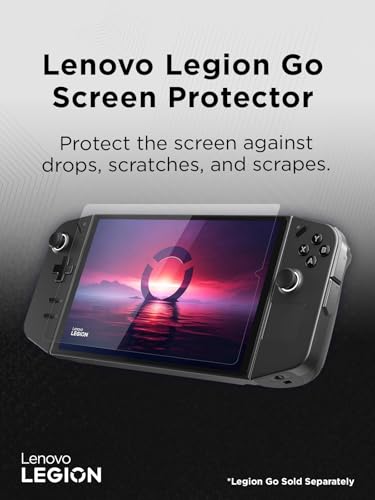 Image of Lenovo Legion Go Screen Protector - Ultra-Thin 0.33mm Protective Glass with 9H Hardness - Guards Against Drops, Scratches and Scrapes - Easy Application, High Transparency
