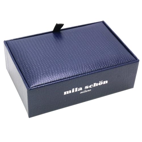 mila schon ミラ ショーン ブラックライン カフス ネクタイピン セット msc10378st 7枚目