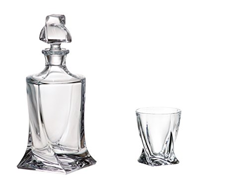 Whisky Set, Serie Quadro, Bohemia Kristallglas, Hersteller Tschechische Republik Cover