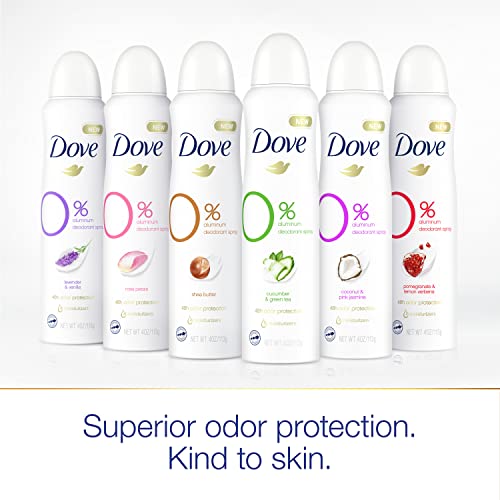 Dove 0 Percent Deodorant Spray For 48 Hour Protection Coconut And Pink Jasmine Aluminum Free Deodorant 4 Oz 3 Count, White, 4 Ounce (Pack Of 3) #TOP7