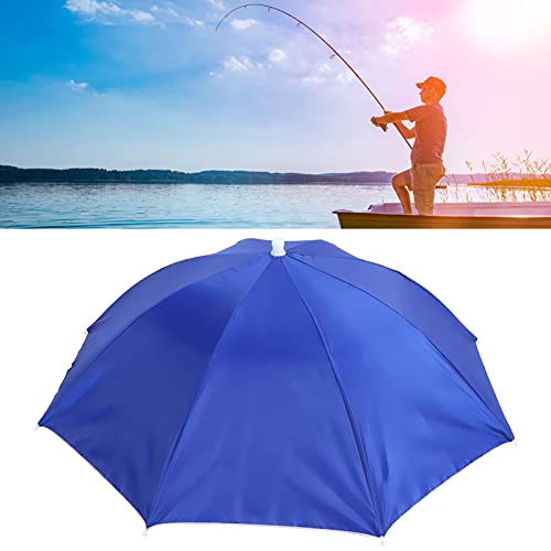 Chapéu de Guarda-chuva de Pesca, boné Dobrável à Prova D'água, boné de Chuva Solar Com Faixa Elásti