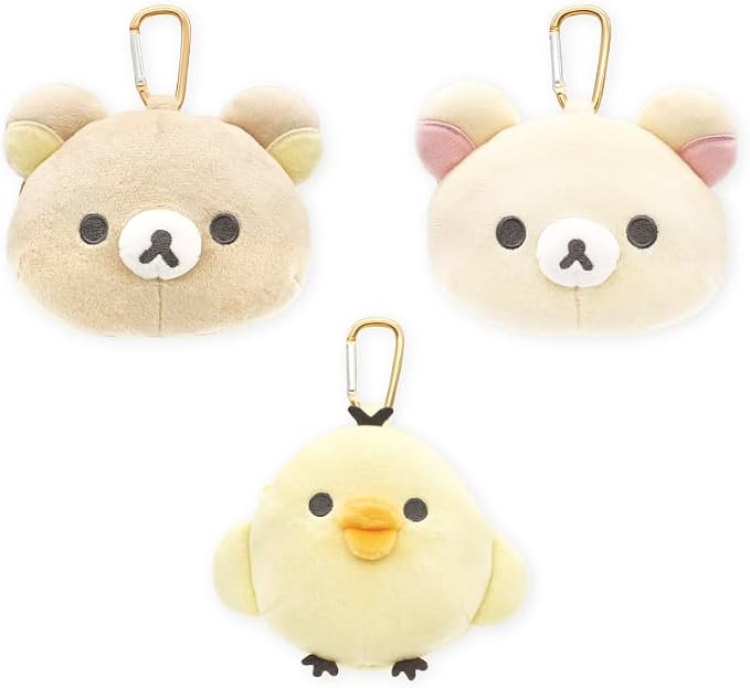 Amazon.co.jp: リラックマカラビナ付きぬいぐるみファスナーMC