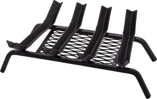 Shop Chimney 6 Bars Black Steel Grate - 29 inch