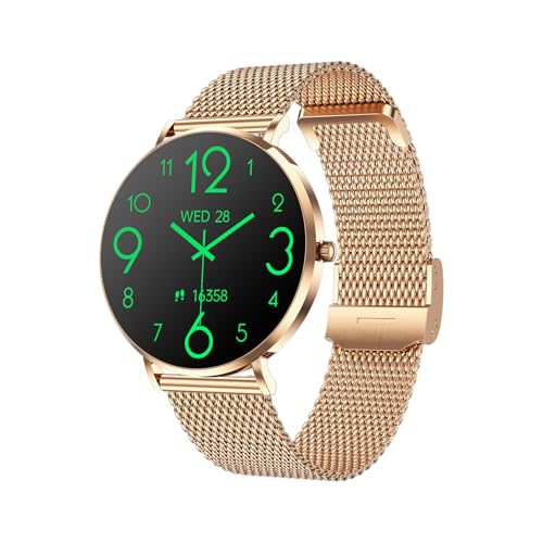 Premium Ware Pro 5 Smartwatch Damen & Herren (Gold)