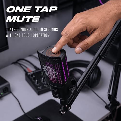 Image of DIGIMORE USB Microphone System | Boom Arm Mic | 192kHz Sampling | Unidirectional | for Streaming, Podcast, Gaming & Recording | PC Compatible (D-530)