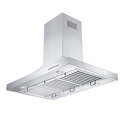 Zline 42" Ducted Island Mount Range Hood With Dual Remote Blower In Stainless Steel (Gl2I-Rd-42) #TOP3