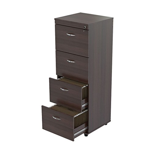 Inval America Uffici Commercial Collection 4 Drawer File Cabinet #TOP7