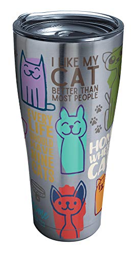Tervis 30オンス ステンレスタンブラー - 猫の格言（Amazon）